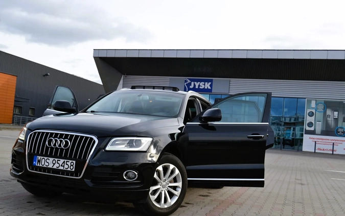 Audi Q5 cena 66700 przebieg: 135600, rok produkcji 2015 z Ostrołęka małe 154